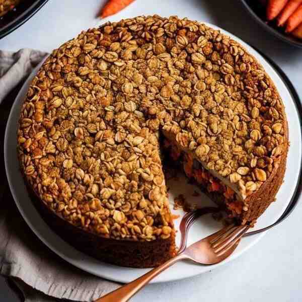 Запеченная овсянка Морковный пирог
